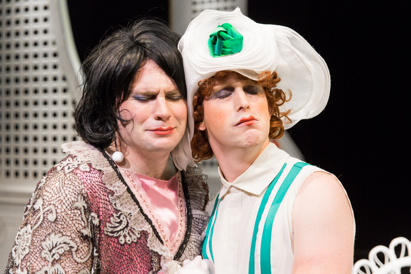 Graham Pilato and Robert Sheire in Scena Theatre’s production of ‘The Importance of Being Earnest'.’